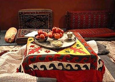 آداب و رسوم شب یلدا در استان مازندران، از فالگوش ایستادن تا قاشق زنی