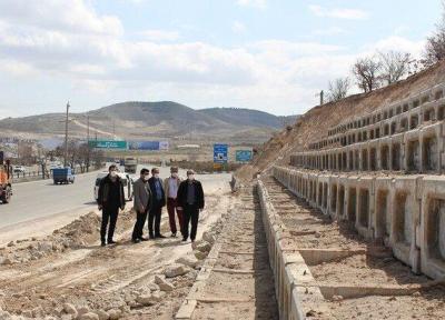 ایجاد کمربند سبز در اتوبان شهید کسائی تبریز