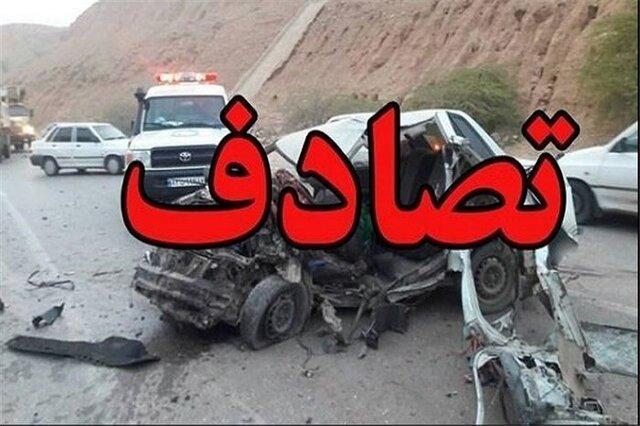 واژگونی مینی بوس در آزادراه قزوین- کرج حادثه آفرید واژگونی مینی بوس در آزادراه قزوین- کرج حادثه آفرید