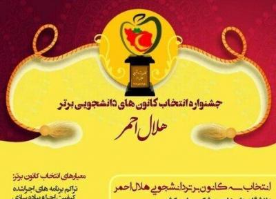 نتایج نهایی جشنواره کانون های دانشجویی برتر هلال احمر اعلام شد