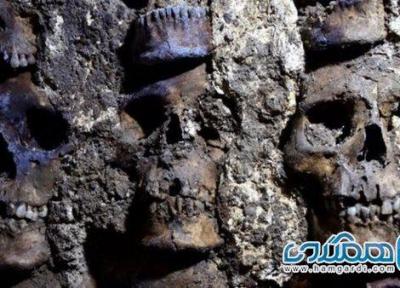 بخش جدیدی از برج جمجمه در مکزیک کشف شد