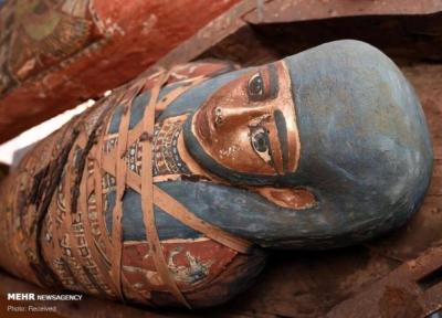 کشف معبد و تابوت های باستانی بیشتر در مصر، عکس