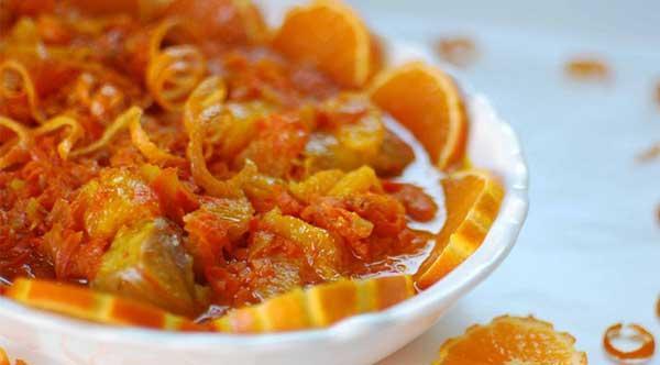 طرز تهیه خورش پرتقال خوشمزه و اصیل