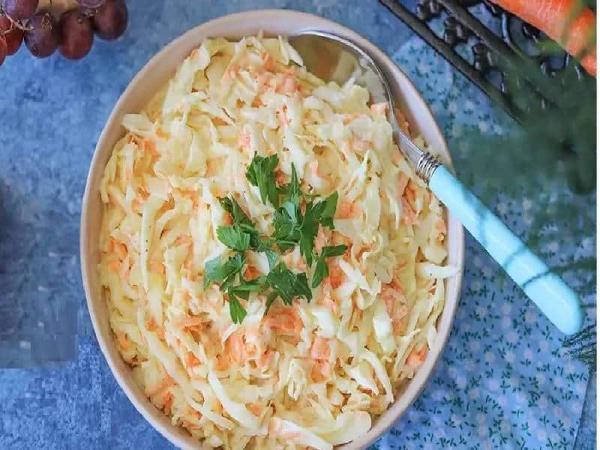 طرز تهیه سالاد کلم KFC با 14 نکته به روش رستوران های معروف طرز تهیه سالاد کلم KFC با 14 نکته به روش رستوران های معروف
