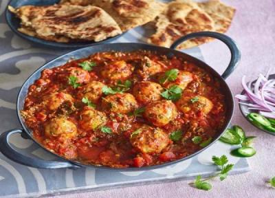 طرز تهیه کوفته نخود فرنگی با یک سس خوشمزه